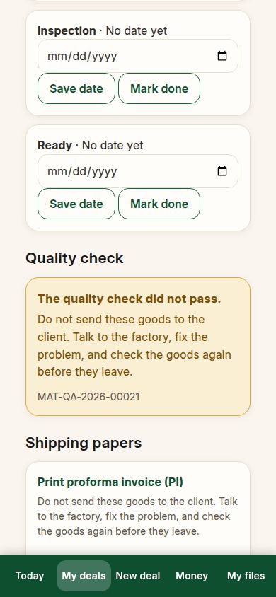 The deal warns you in plain words, and shipping waits