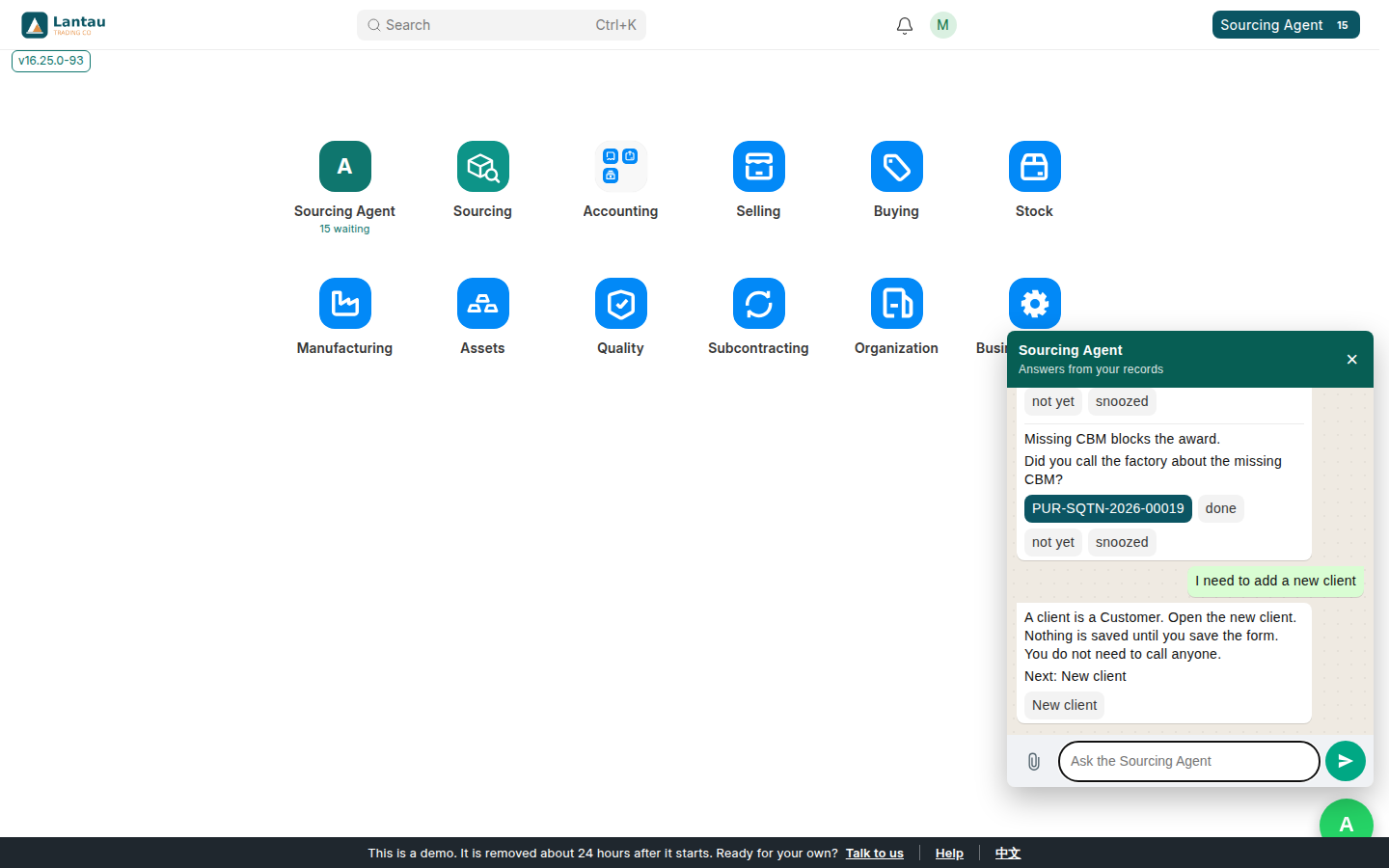 New client opens the form and does not save it